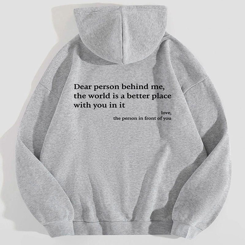 Dear Person Behind Me Hoodie